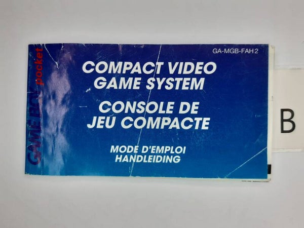 DMG Manual: Pocket Owner's Manual  GA-MGB-FAH-2