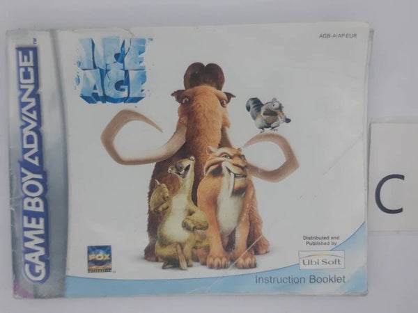 AGB Manual: Ice Age- EUR