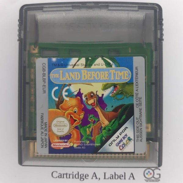 CGB Cartridge: The Land before Time -EUR