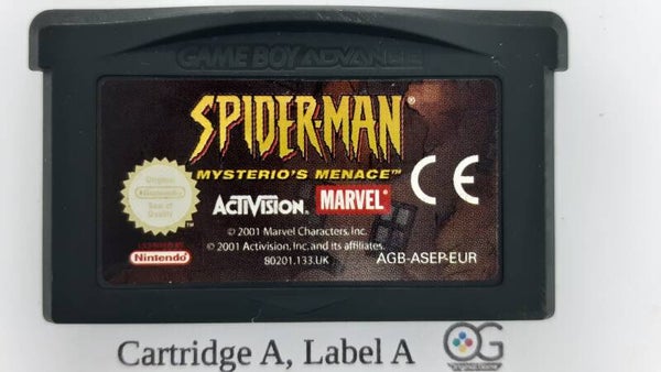 AGB Cartridge: Spider-Man Mysterio's Menace  -EUR