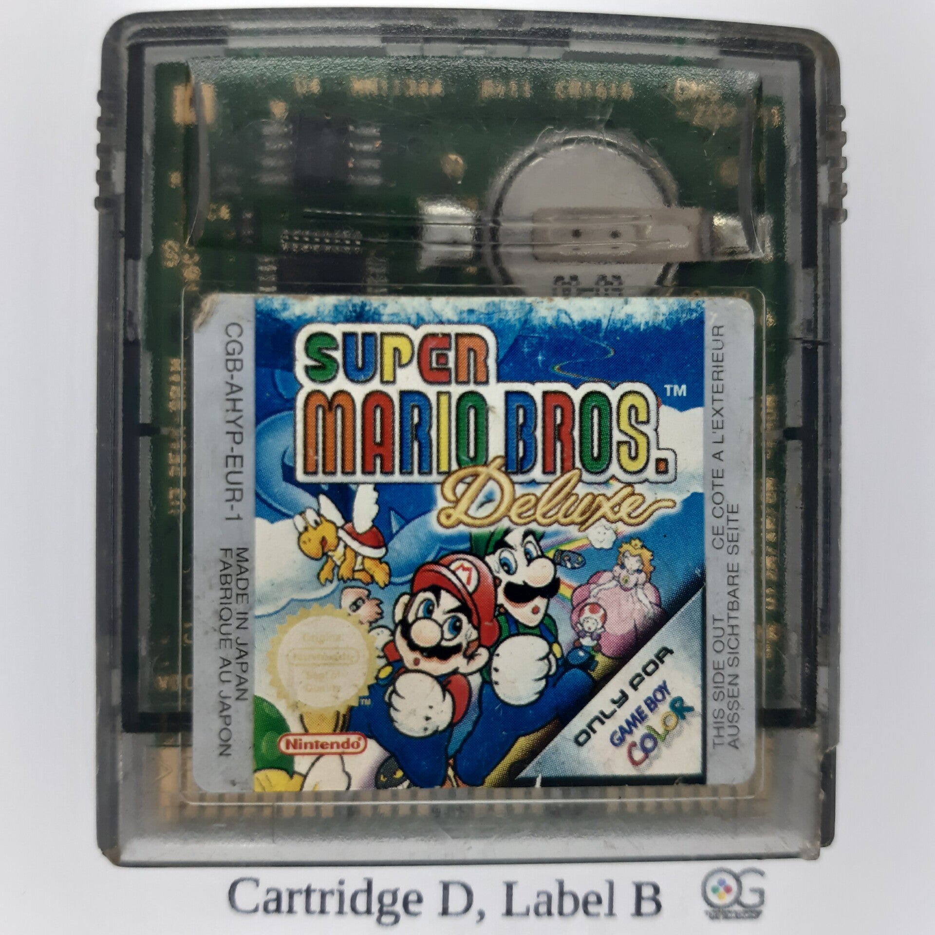 CGB Cartridge: Super Mario Bros. Deluxe REPAIRED -EUR