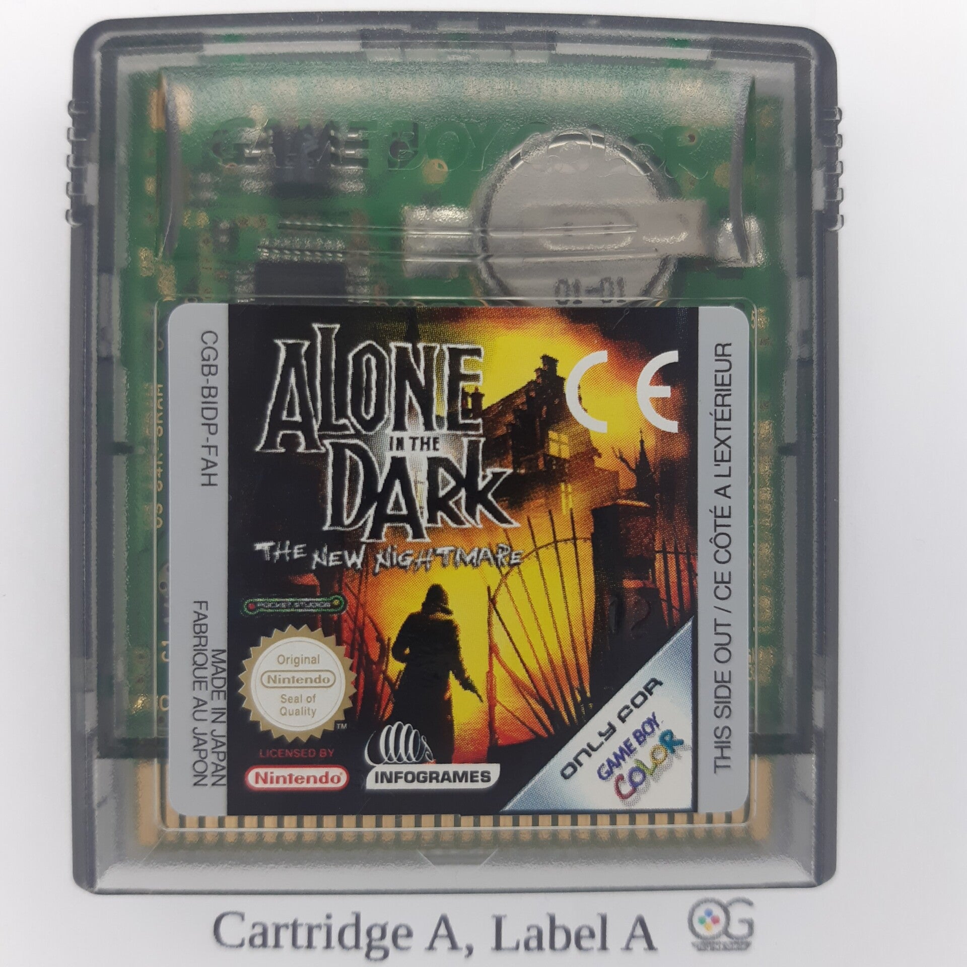 CGB Cartridge: Alone in the Dark the new nightmare -NOE