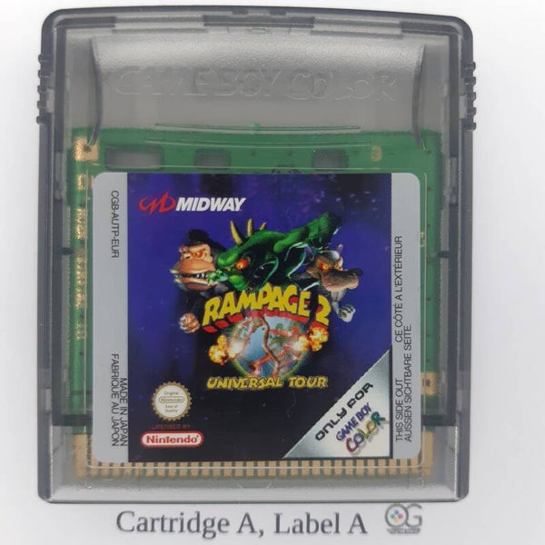 CGB Cartridge: Rampage 2 Universal tour -EUR