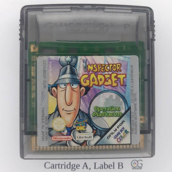 CGB Cartridge: Inspector Gadget operation mad kactus -EUR