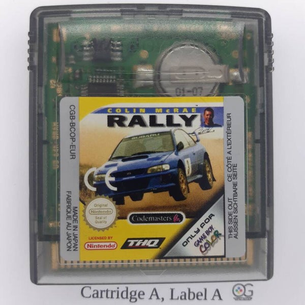 CGB Cartridge: Colin McRae Rally -EUR