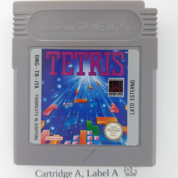 DMG Cartridge:  Tetris -ITA