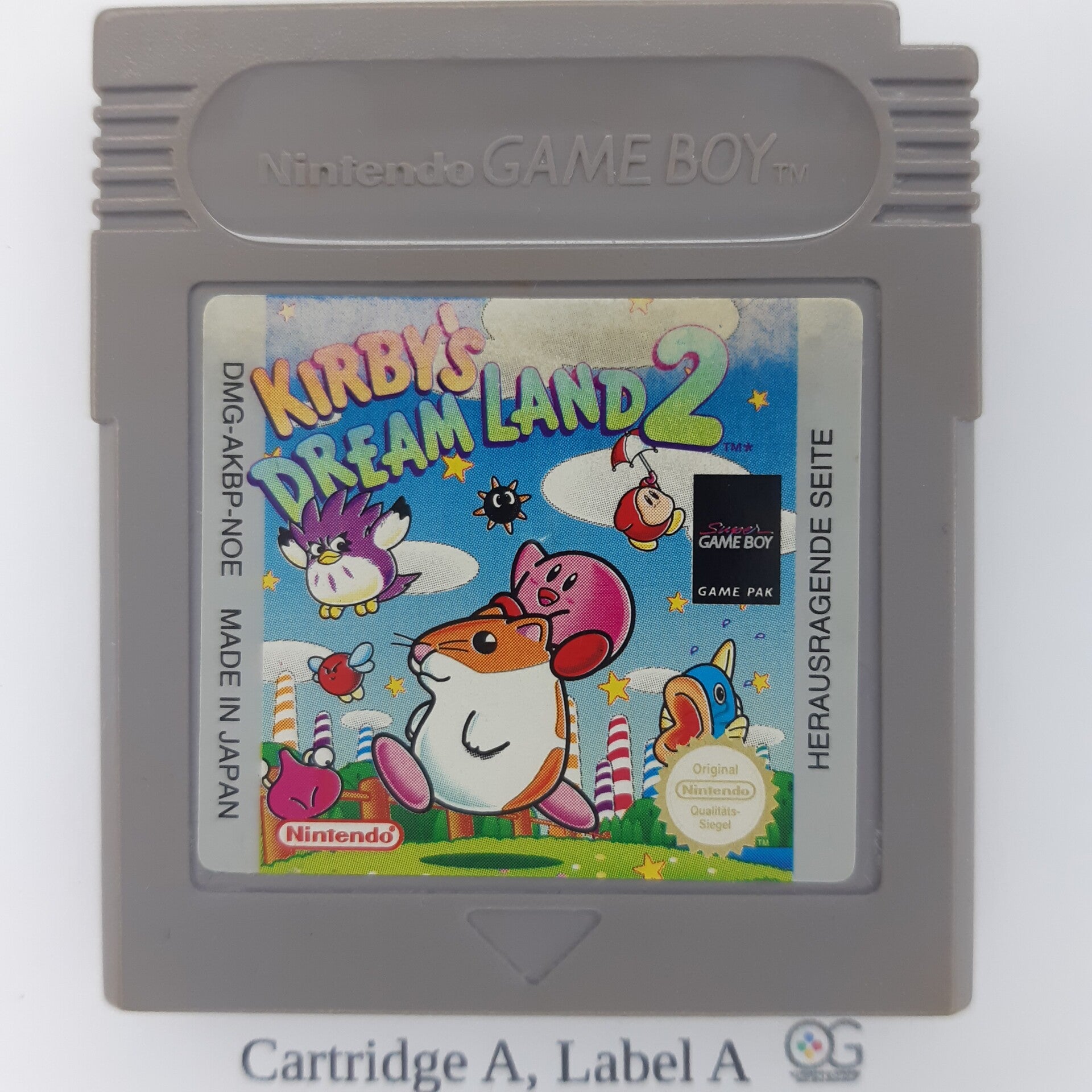 DMG Cartridge: Kirby's Dream Land 2 -NOE dreamland 2