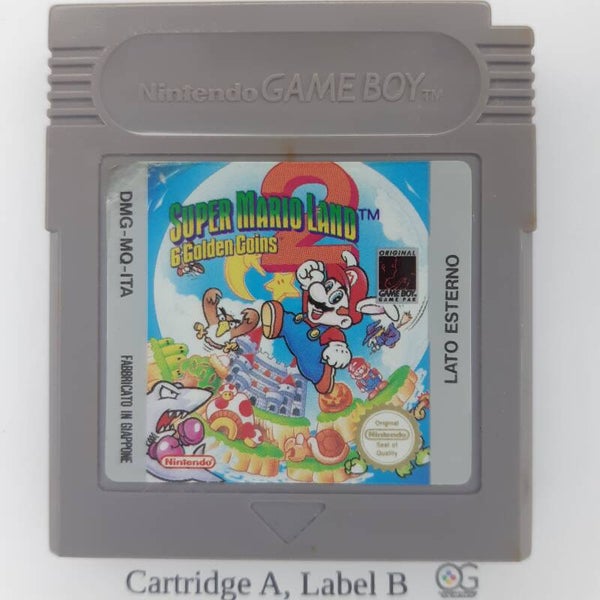 DMG Cartridge: Super Mario Land 2 : 6 Golden Coins -ITA
