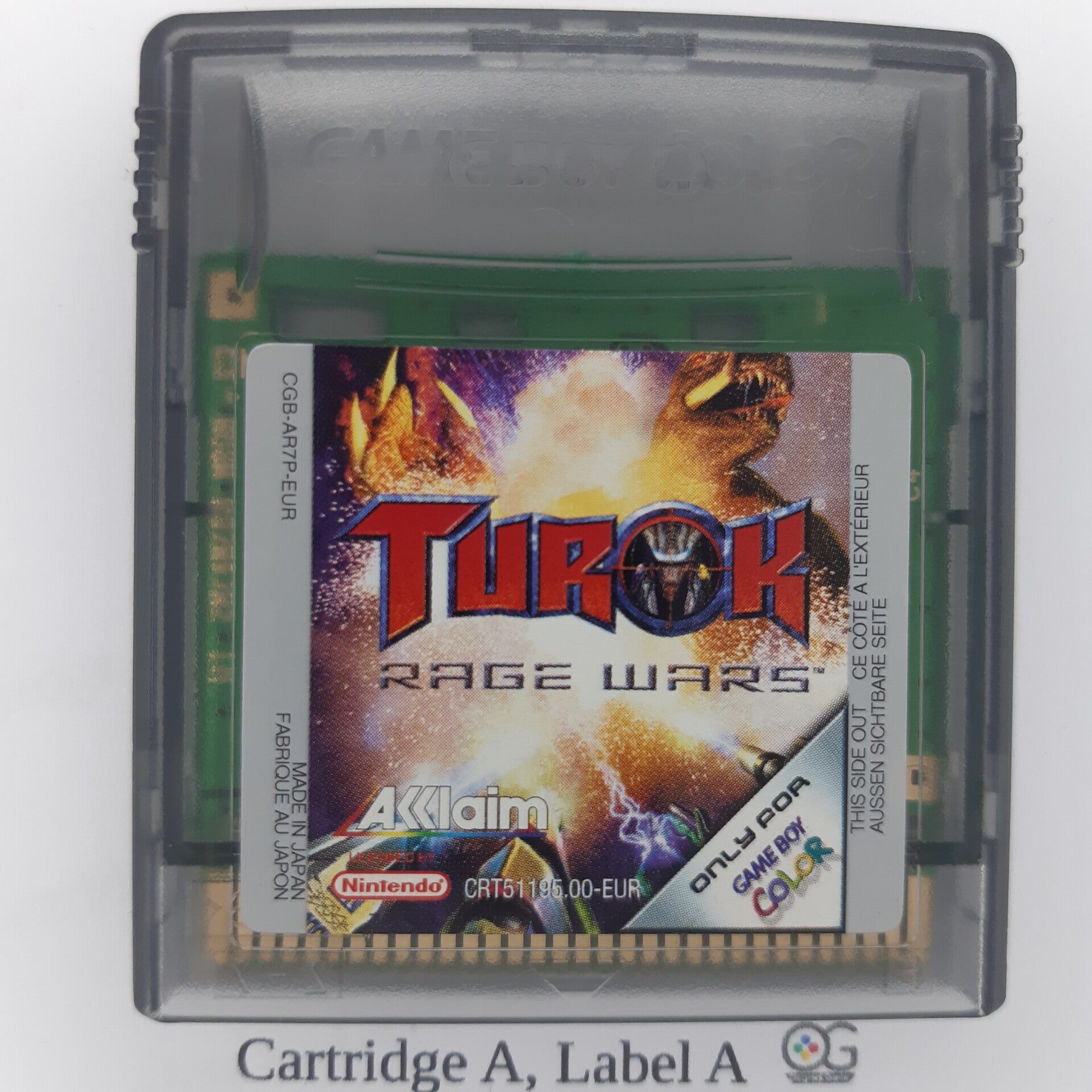CGB Cartridge: Turok Rage Wars -EUR