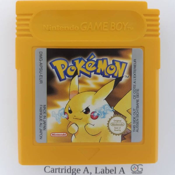 DMG Cartridge:  Pokémon Yellow Pokédex 64 -EUR