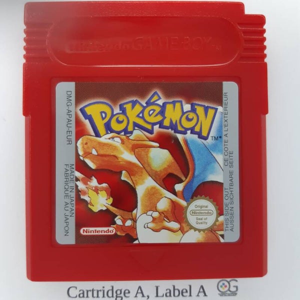 DMG Cartridge:  Pokémon Red -EUR 21 Pokédex