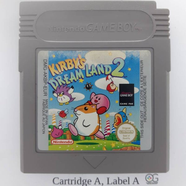 DMG Cartridge: Kirby's Dream Land 2 -EUR dreamland 2