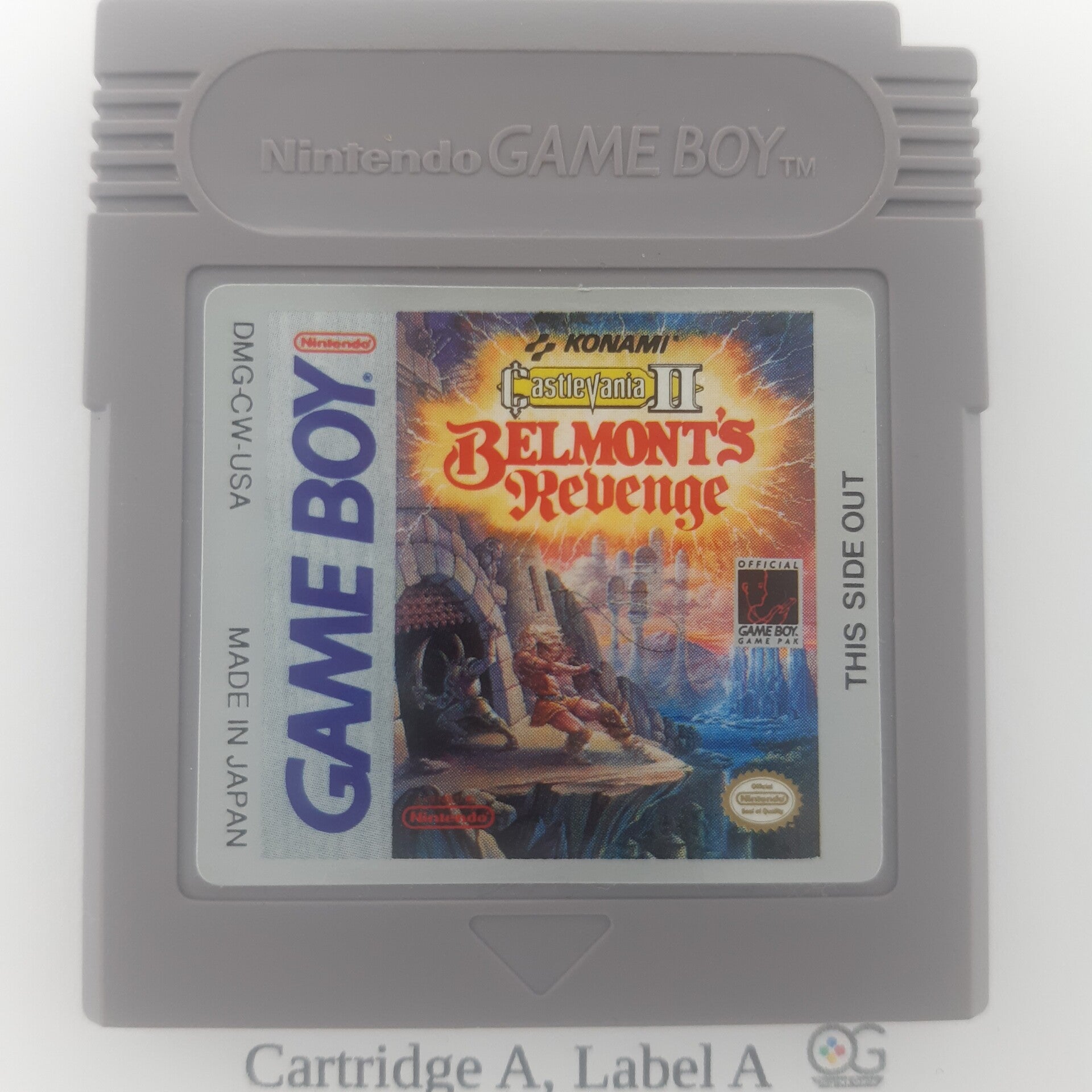DMG Cartridge: Castlevania II 2 Belmont's Revenge -USA