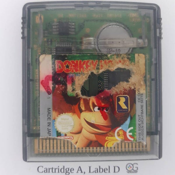 CGB Cartridge: Donkey Kong Country -EUR UGLY DUCK