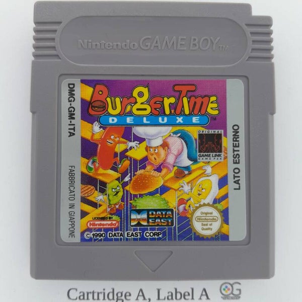 DMG Cartridge: BurgerTime Deluxe -ITA