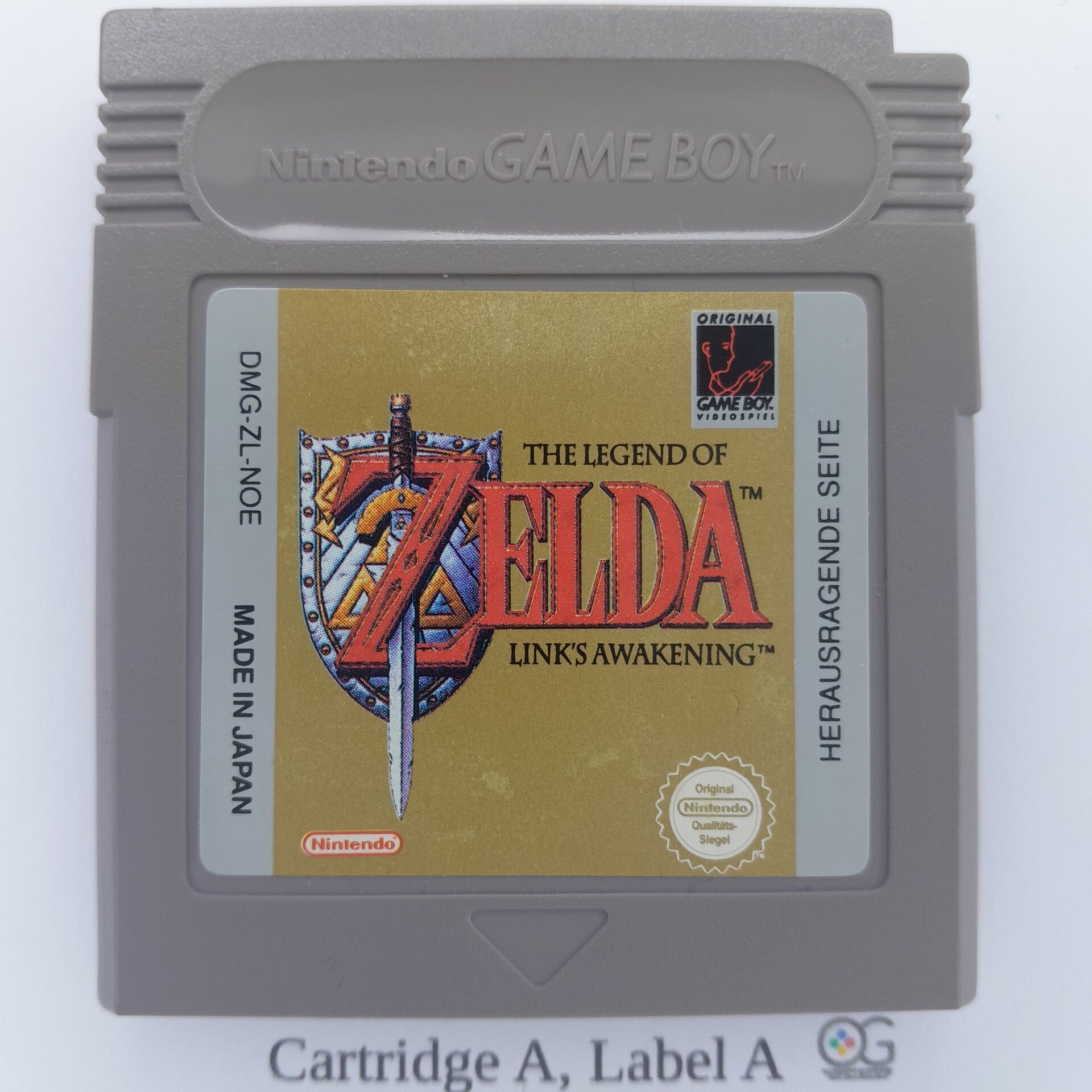 DMG Cartridge: Zelda : Link's Awakening -NOE