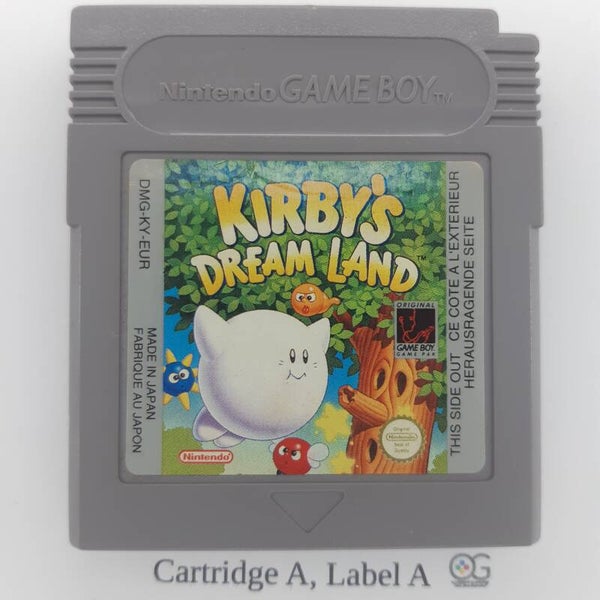 DMG Cartridge: Kirby's Dream Land -EUR