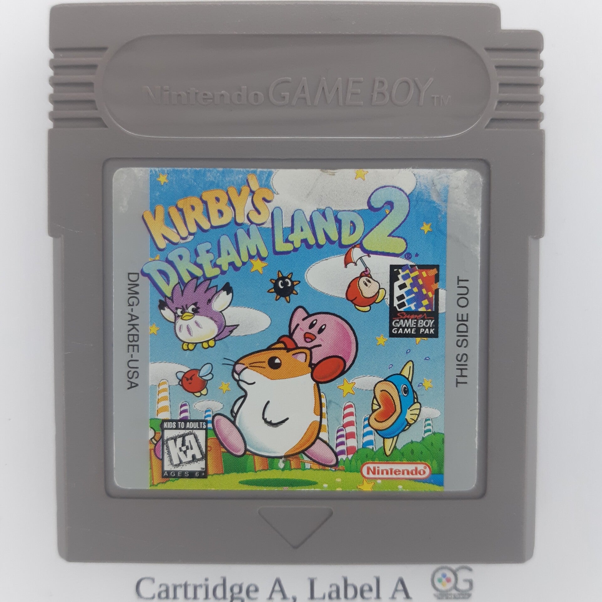DMG Cartridge: Kirby's Dream Land 2 -USA dreamland 2
