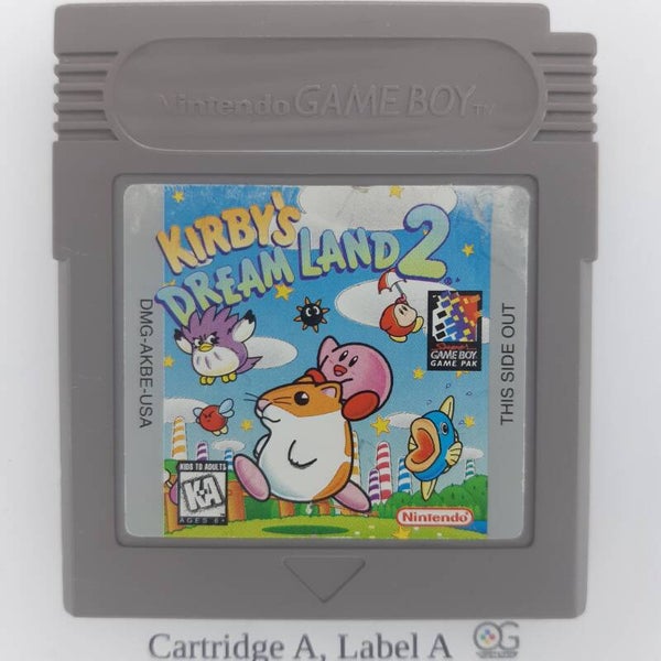 DMG Cartridge: Kirby's Dream Land 2 -USA dreamland 2