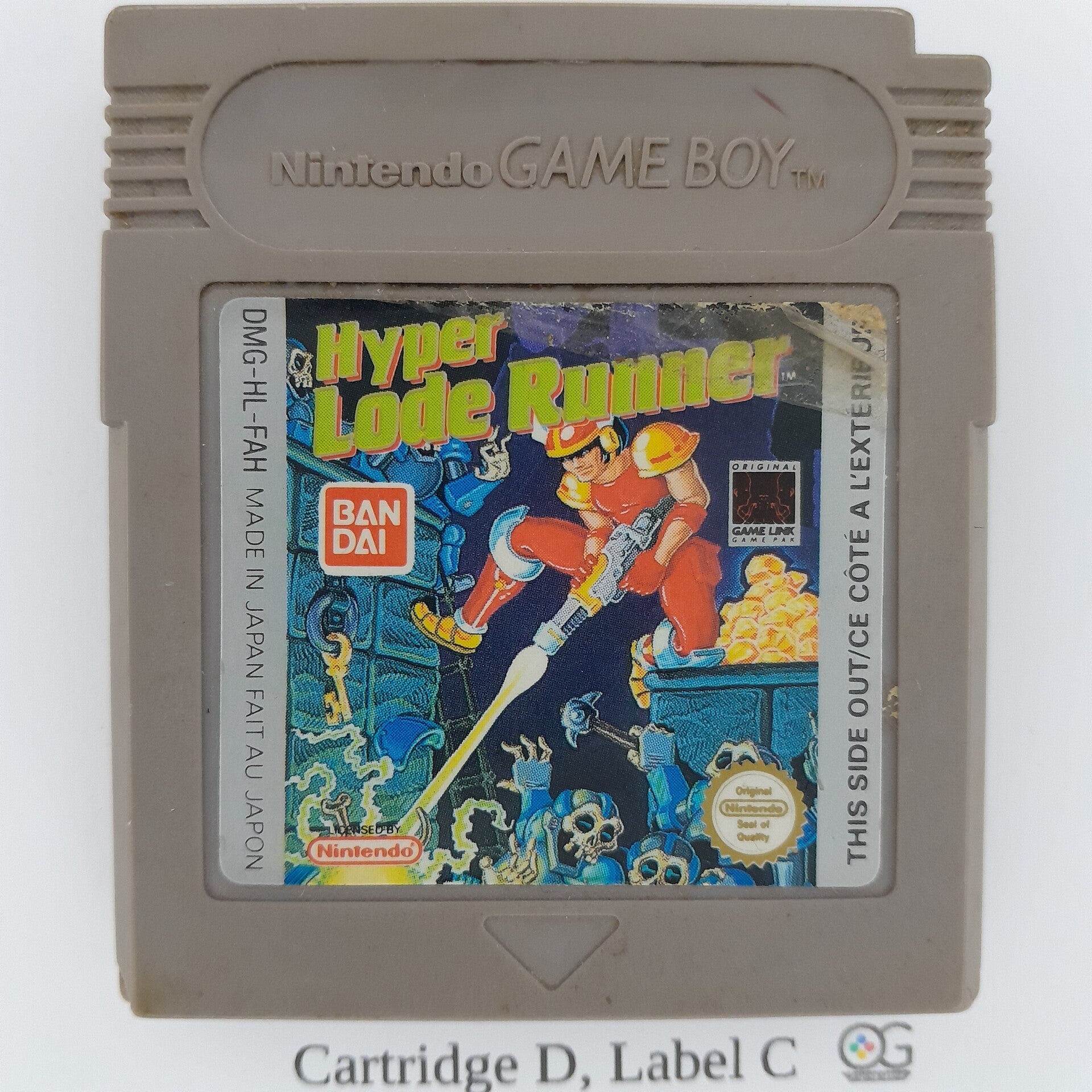 DMG Cartridge: Hyper Lode Runner -FAH UGLY DUCK