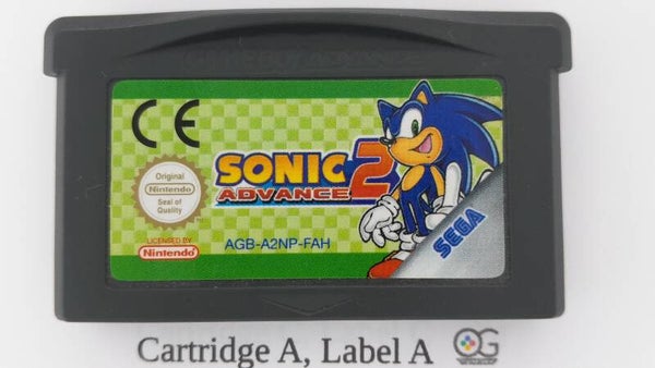 AGB Cartridge: Sonic Advance 2 -FAH