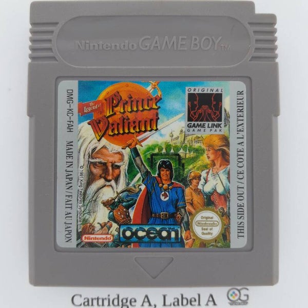 DMG Cartridge: The Legend of Prince Valiant -FAH