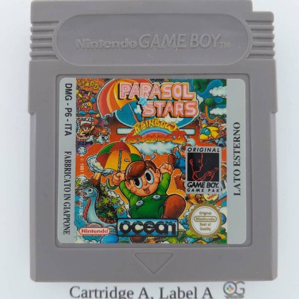 DMG Cartridge: Parasol Stars Rainbow Islands II -ITA