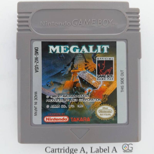 DMG Cartridge:  Megalit -USA