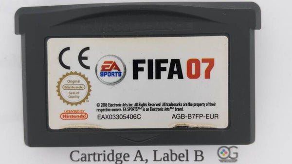 AGB Cartridge:  Fifa 07 -EUR