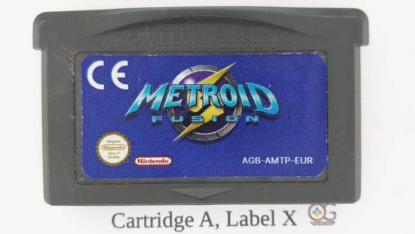 AGB Cartridge: Metroid Fusion -EUR