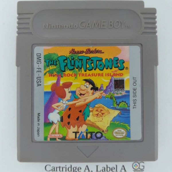 DMG Cartridge: Flintstones King Rock Treasure Island -USA
