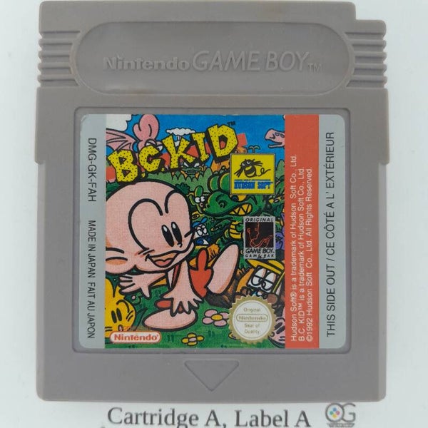 DMG Cartridge:  B.C. Kid -FAH
