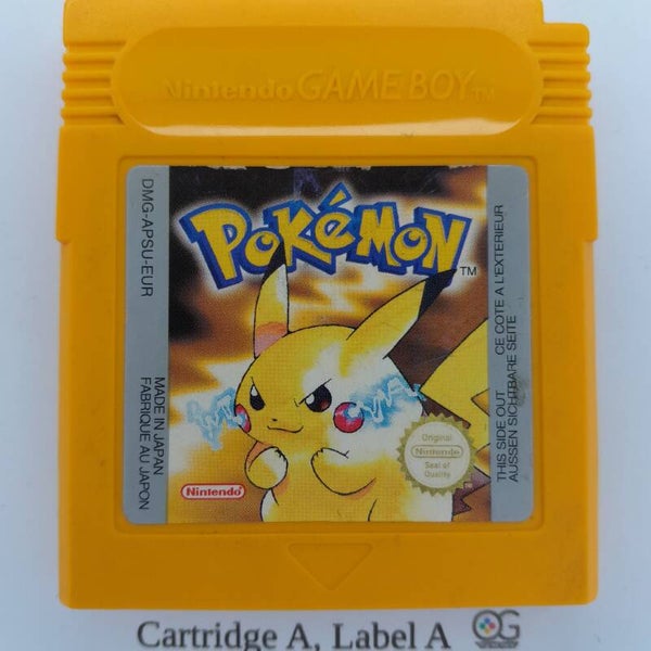 DMG Cartridge:  Pokémon Yellow Pokédex 16 Willie -EUR