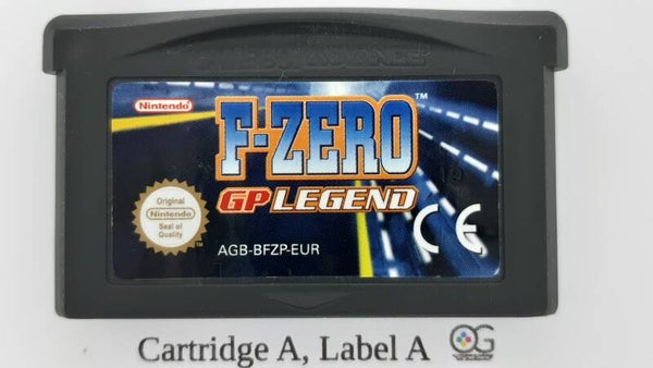 AGB Cartridge: F-Zero GP Legend -EUR