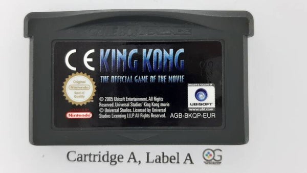 AGB Cartridge:   King Kong -EUR