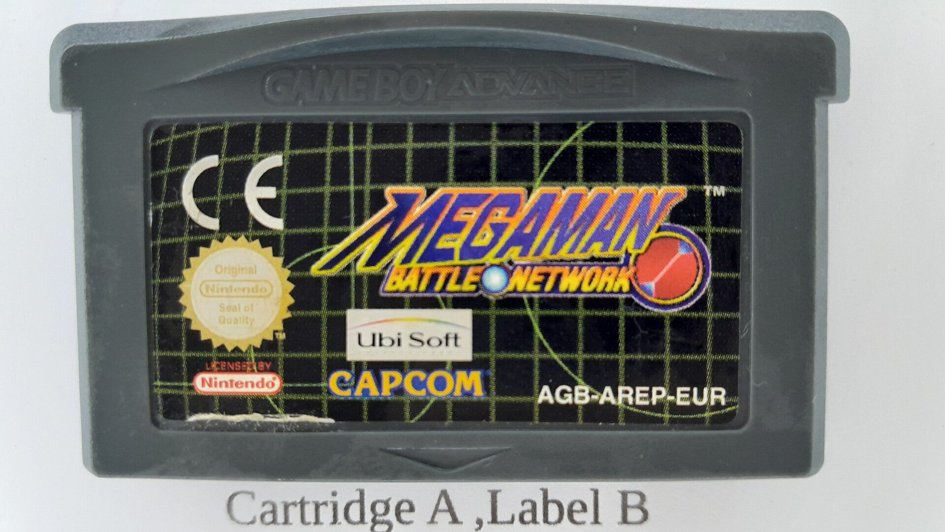 AGB Cartridge: MegaMan Battle Network  Mega man -EUR