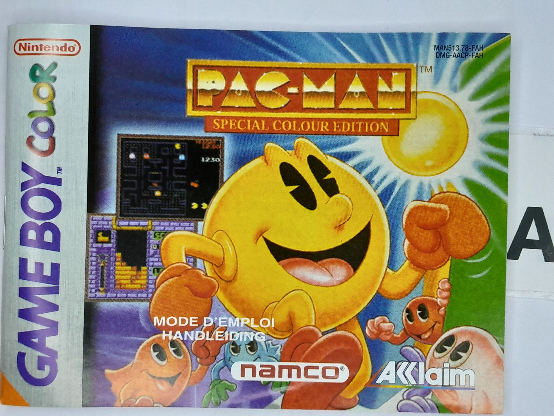 CGB Manual: Pac-Man special Colour Edition FAH