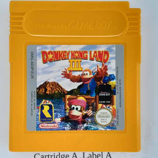 DMG Cartridge:  Donkey Kong Land 3 -EUR