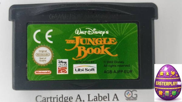 AGB Cartridge:  The Jungle Book -EUR