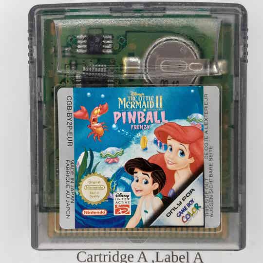CGB Cartridge: Little Mermaid II Pinball Frenzy -EUR