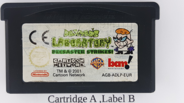 AGB Cartridge: Dexter's Laboratory: Deesaster Strikes EUR