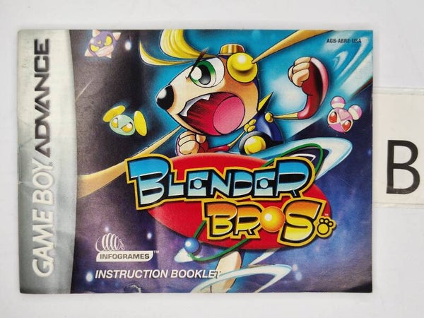 AGB Manual: Bleder Bros -USA