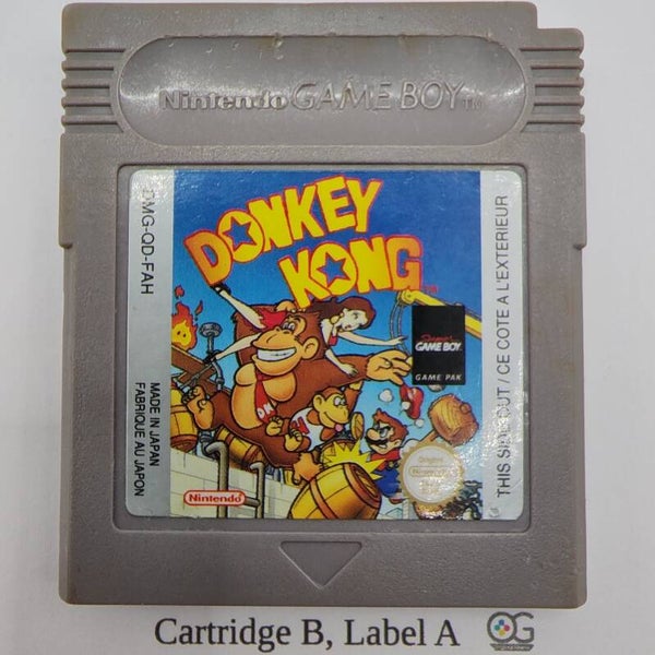 DMG Cartridge:  Donkey Kong + Battery Holder -EUR