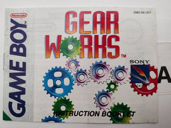 DMG Manual: Gear Works -UKV