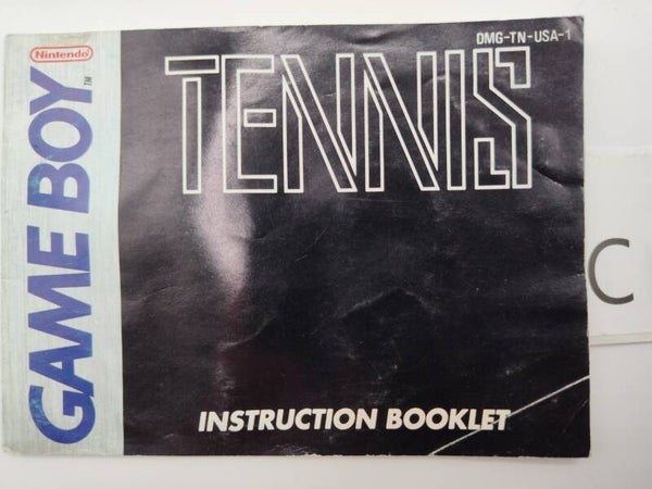 DMG Manual: Tennis  -USA
