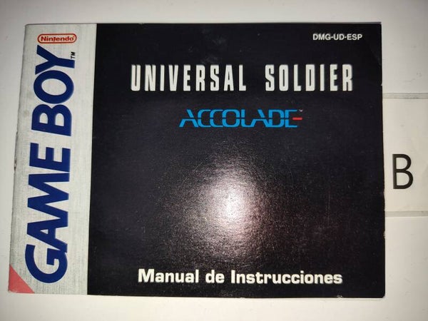 DMG Manual: Universal Soldier -ESP