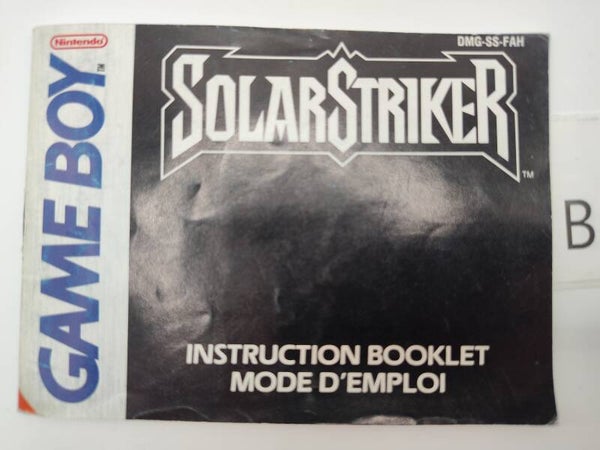 DMG Manual: SolarStriker -FAH