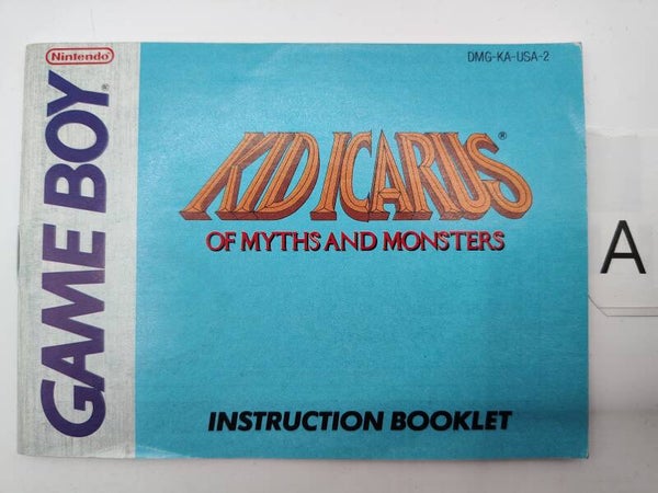 DMG Manual: Kid Icarus -USA