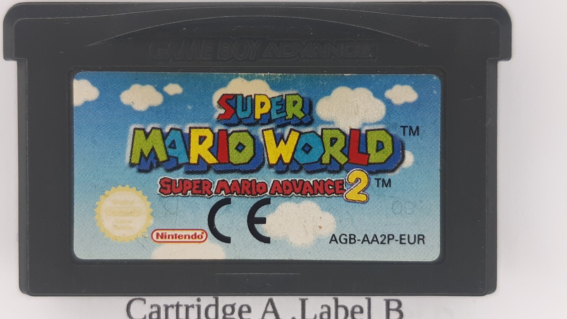 AGB Cartridge: Super Mario Advance 2 super mario world -EUR