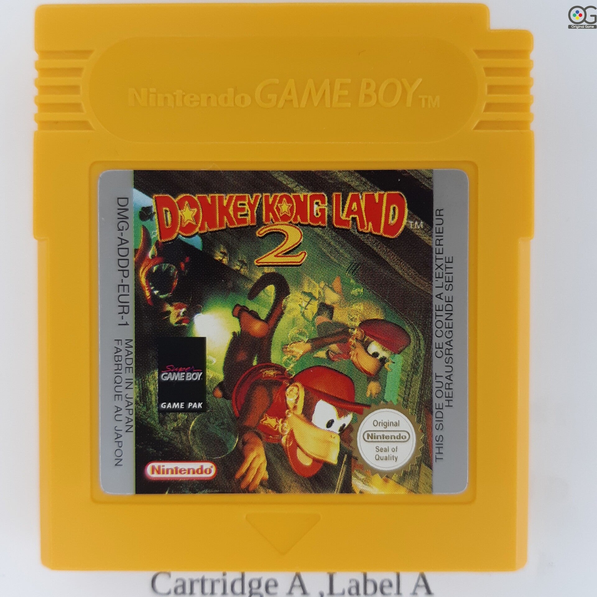 DMG Cartridge:  Donkey Kong Land 2 -EUR